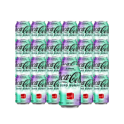 코카콜라 제로 한류 한정판, 355ml, 6개