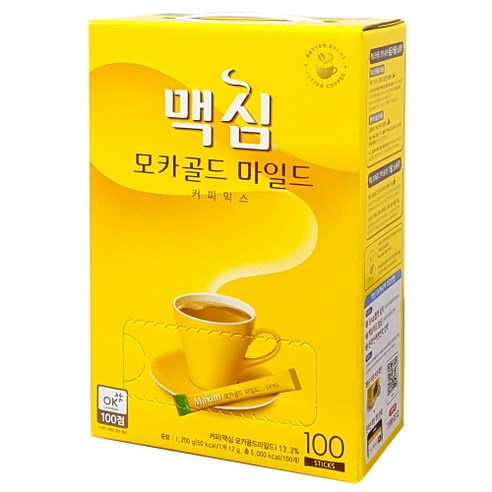 맥심 모카골드: 집에서 편안하게 즐기는 달콤하고 편리한 커피