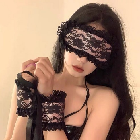 야해죠 섹시 안대 쵸커 브라이덜샤워 코스프레 이밴트 파티 용품