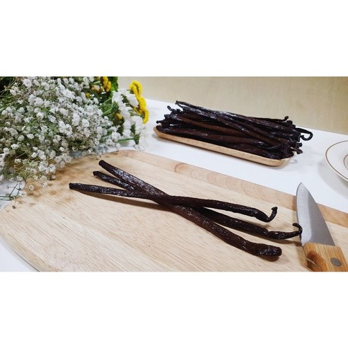 최상급 Gourmet 등급 바닐라빈, 바닐라 향을 깊고 풍부하게 더하는 바닐라베이비 바닐라빈