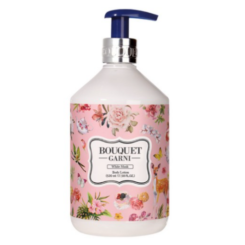 부케가르니 바디로션 화이트머스크, 520ml, 2개
