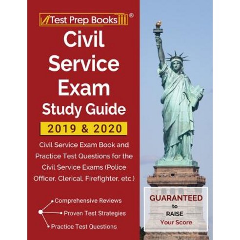 Civil Service Exam Study Guide 2019 & 2020: Civil Service Exam Book and Practice Test Questions for ... Paperback, Test Prep Books