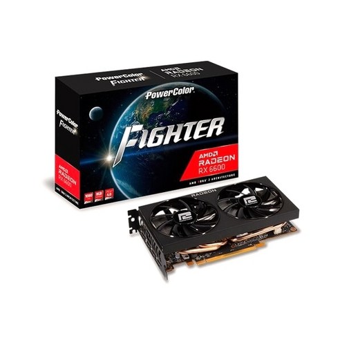 XFX 라데온 RX 7600 QICK 308 BLACK D6 8GB AMD 그래픽카드 rx550lp Best Top5 8 PowerColor PowerColor 라데온 RX 6600 Fighter D6 8GB 대원씨티에스