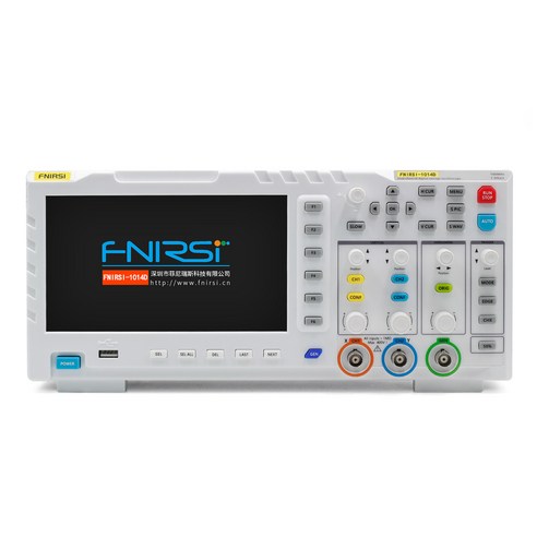 성능과 다양한 기능을 갖춘 FNIRSI 1014D 오실로스코프 듀얼채널 100MHz 신호발생기