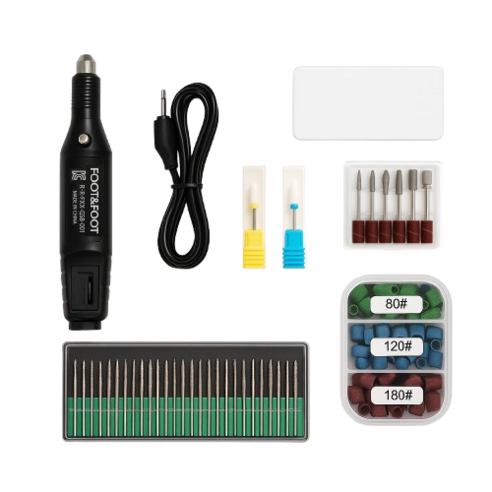 숨겨왔던 발톱 고민, 이제 안녕! 풋앤풋 젤 네일드릴 사용 후기 네일드릴