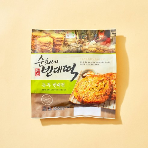 피코크 순희네 빈대떡, 400g, 4개