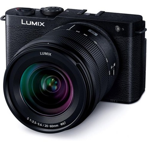 파나소닉 LUMIX S9 풀프레임 카메라 20 60mm F3.5 5.6L 마운트 렌즈 DC S9KK BLACK 국제 모델