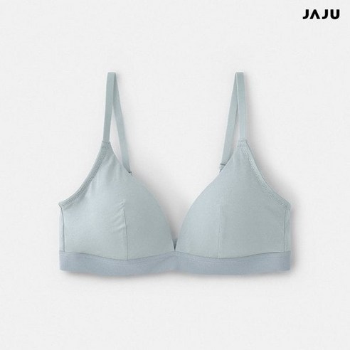 JAJU 공식브랜드관 여 수피마코튼 브라렛 라이트 블루 J403301006 385873