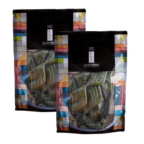 모시장인 굳지않는 모시앙꼬절편 900g 2팩, 1G4U_모시앙꼬절편+1G4U_모시앙꼬절편, 2개