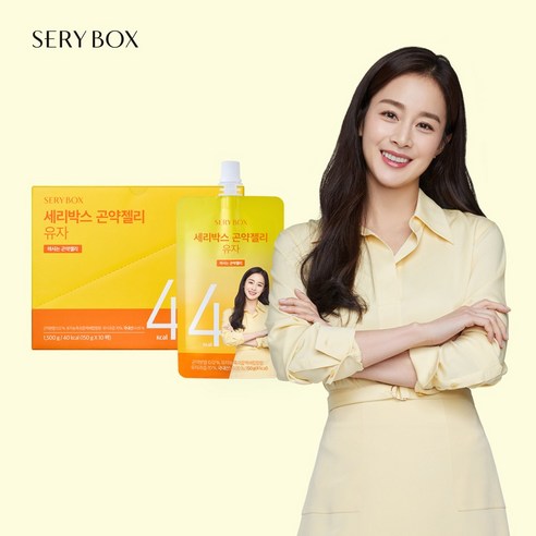 세리박스 곤약젤리 유자맛 10개입 / ens, 1500g, 1개