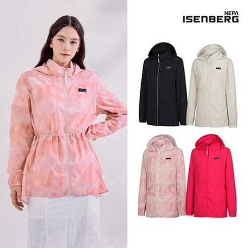 산뜻한 바람을 담은 옷깃, 이젠벅 네파이젠벅 여성 바람막이 네파여성바람막이