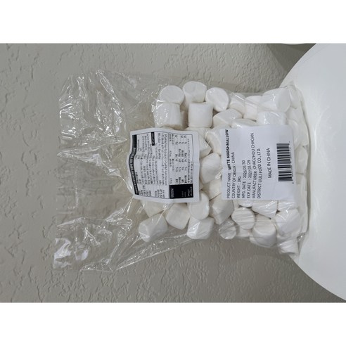 베이킹용 마시멜로우 두쫀쿠재료, 두쫀쿠용 대용량, 10개, 1kg