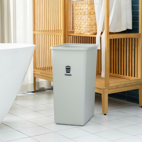 넉넉한 용량과 편리함으로 쾌적한 공간을 완성하는 자이언트 대용량 오픈 휴지통