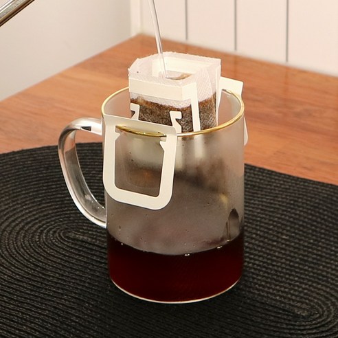 깨끗하고 지속 가능한 커피 즐거움을 위한 에코그린피 커피 드립백 필터