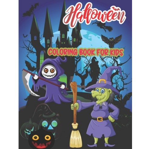 Halloween Coloring Book For Kids: Fantastic devil nightmare Halloween Coloring Book & Easy Coloring ... Paperback, Independently Published