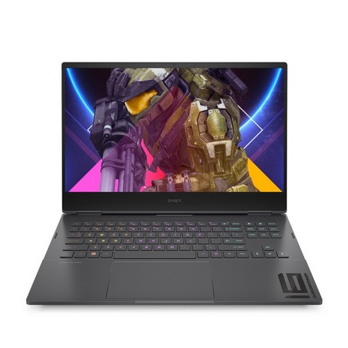   HP 2023 오멘 16, Mica Silver, 라이젠7, 512GB, 16GB, WIN11 Home, 16-n0094ax