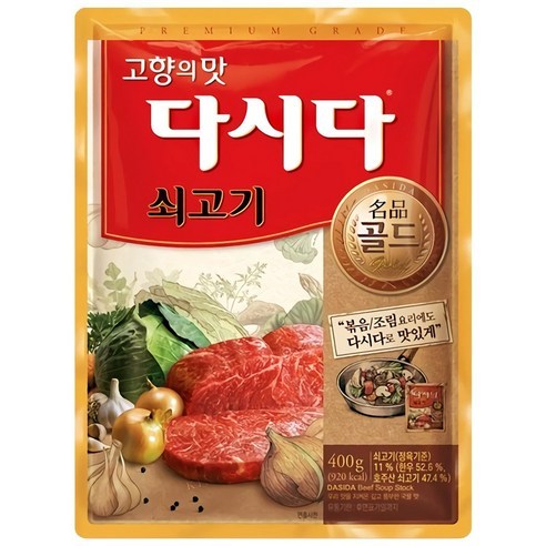 명품 다시다 골드 쇠고기, 400g, 1개