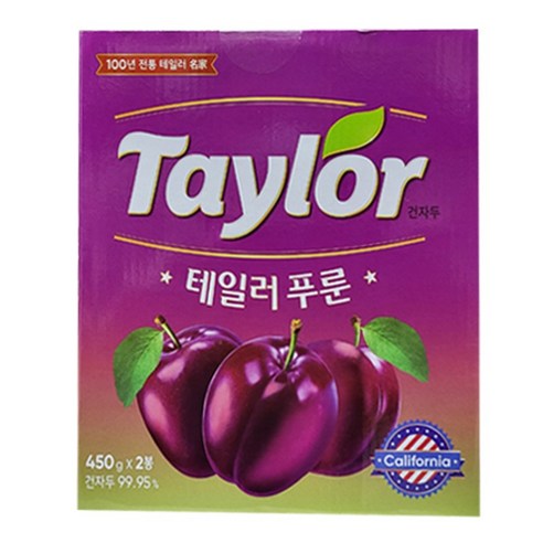 테일러 푸룬 건자두 450g 2봉 세트 (총 2개) 푸룬자두 테일러 푸룬 건자두 450g 2봉 세트 (총 2개) 푸룬자두