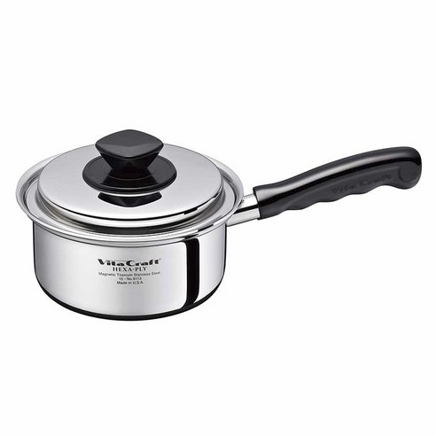 VitaCraft 헥사 플라이 편수냄비, 1개, 14cm, 실버
