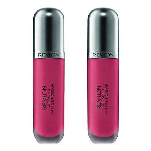 레브론 울트라 HD 매트 립컬러 5.9ml, Addiction, 2개