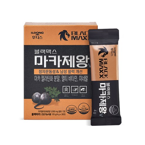 일동후디스 블랙맥스 마카제왕 V 4g 30포, 1개, 120g, 1개