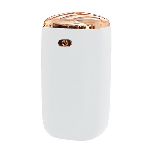 decdeal USB 충전 스트레이트 삽입 7 다채로운 분위기 미니 가습기 280ml, 화이트