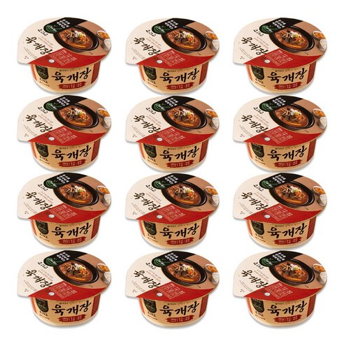 조리고 육개장, 12개, 350g