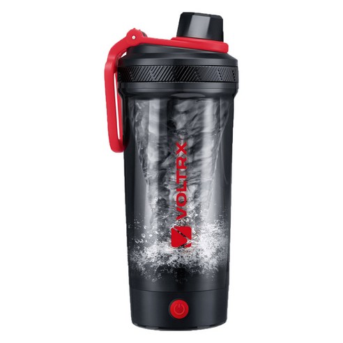 볼트렉스 충전식 트라이탄 전동 쉐이커 보틀, 700ml, 레드, 1개