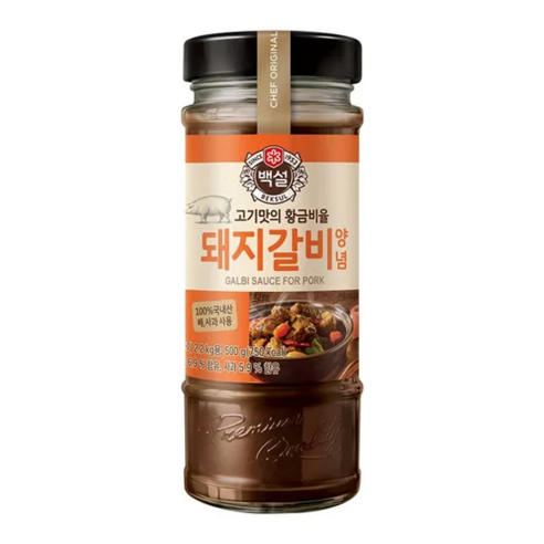 백설 돼지갈비 양념장, 10kg, 1개