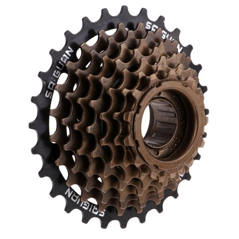 8 MTB 마운틴용 13-28T 카세트 프리휠, 갈색, 금속