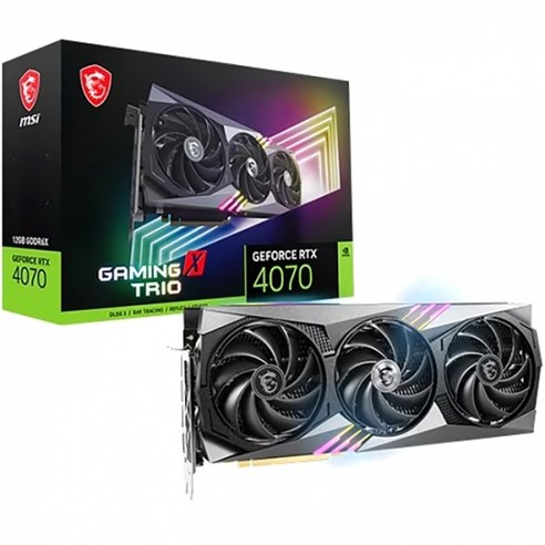 MSI GeForce RTX 4070 GAMING X TRIO 12G