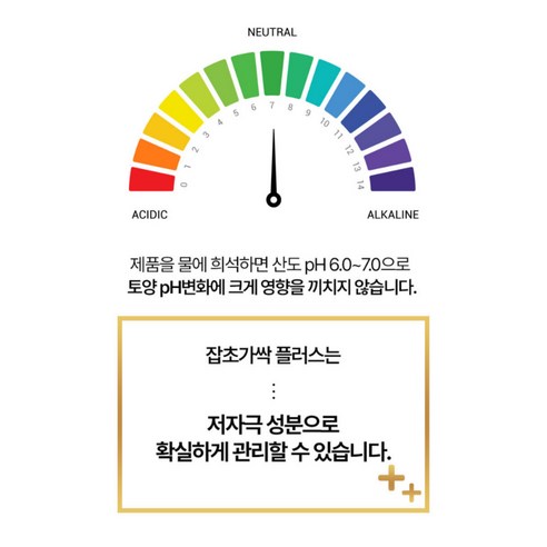 자연의 힘으로 잡초 걱정 없이 풍성한 수확을!