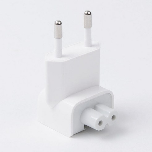 애플 제품을 충전할 수 있는 호환 애플 덕헤드 맥세이프 맥북 충전기 플러그 한국형 2개 세트
