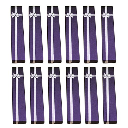 발렌타인 데이 선물 포장에 대 한 12pcs 판지 보석 서랍 선물 상자 케이스 선물 상자