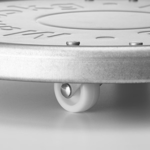 식물의 이동을 쉽게 해주는 화분받침대