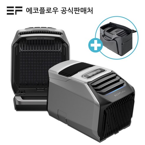  실외기없는 차박용 선풍기 미니 휴대용 에어컨 쿨러 12V 220V 110V, 04 1400w D24V 가정용 에코플로우 휴대용 이동식 에어컨 웨이브2 (Wave2) 본체, WAVE2