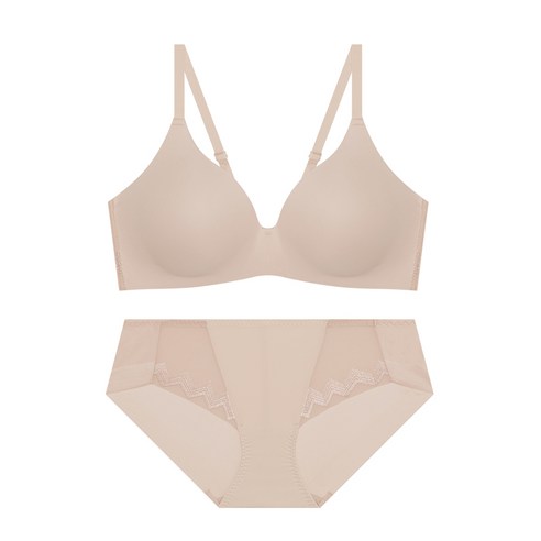 편안함과 아름다움을 동시에! 트라이엄프 에어로쿨 퓨징 브라 팬티 세트 솔직 후기 트라이엄프노와이어