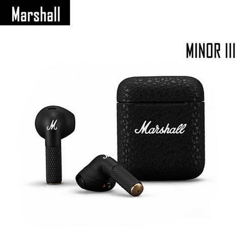 Marshall-마이너 III 이어폰 진정한 무선 블루투스 5.0 소음 감소 하이파이 서브 우퍼 음악 스포츠 게임 헤드셋