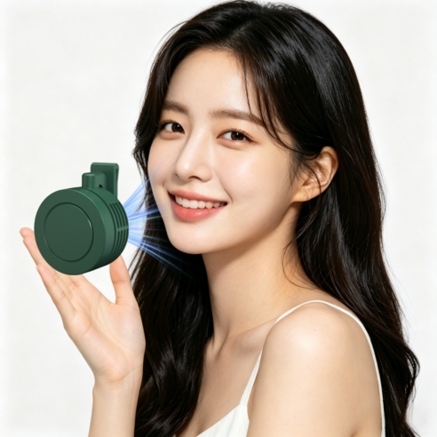 클립 선풍기【세계 최소형 에어컨】쿠팡 판매량 10만대 돌파! 빠른 냉각|초저소음|초경량 클립팬