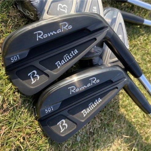 (수입)RomaRo Ballista 골프 아이언 501 세트 스티프 스틸 샤프트 블랙 클럽 4 5 6 7 8 9 P 신제품