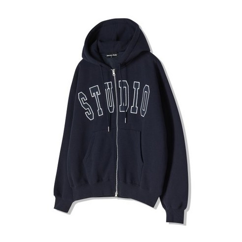 AWESOME STUDIO 어썸스튜디오 스튜디오 후드 집업 다크네이비 Studio Applique Hood Zip-Up D/Navy 154253