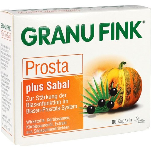 [독일 내수 정품](그라누핑크)GRANU FINK Prosta plus Sabal Hartkapseln 60St, 60정, 1개