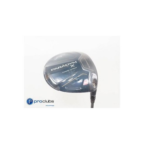 [관부가세포함] 새 제품 캘러웨이 PARADYM X 12* 드라이버 - HZRDUS Gen4 실버 50g 레