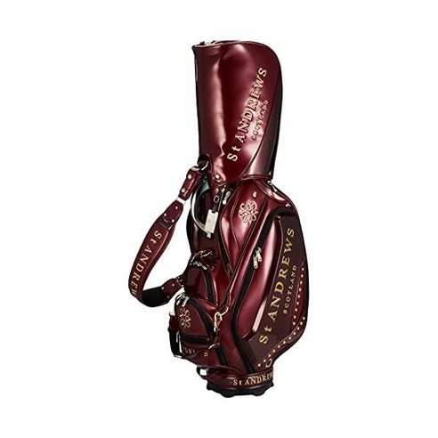 세인트앤드류스 St. Andrews 042-2980301 Caddy Bag 9.5 (Enamel 14.9 lbs (6.3 kg) 46 inches) / Golf CB, FR, 010 블랙 페어라이어 Best Top5