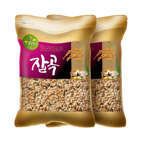 현대농산 렌틸콩 귀리혼합 20곡, 5kg, 2개