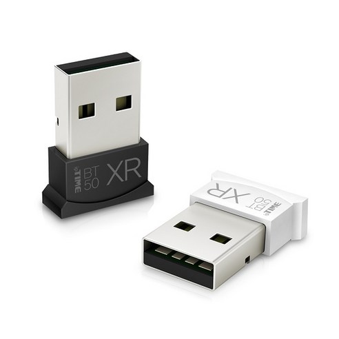 아이피타임 USB 동글 BT50XR 블랙/화이트, 블랙