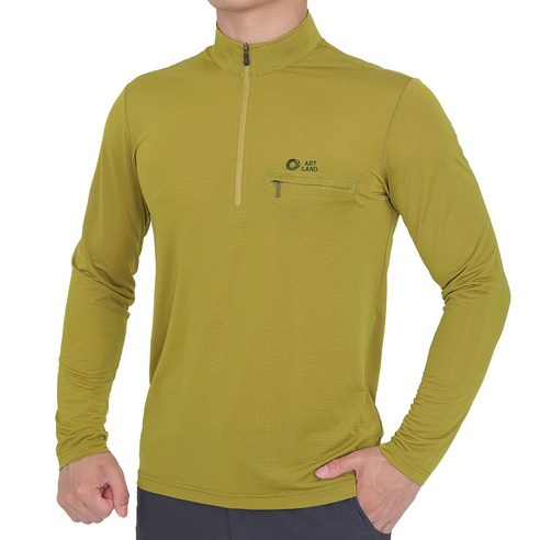 엑스트라스포티 국내생산 등골오싹 남성 냉감 긴팔 등산 작업복 집업 티셔츠(A22LT031M)
