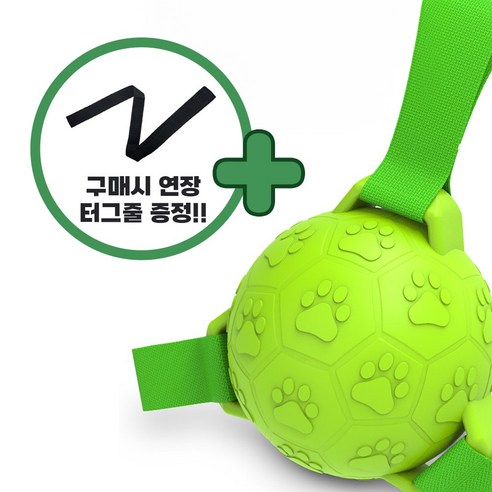 튼튼하고 안전한 강아지 친구, 티유 터지지 않는 강아지 공