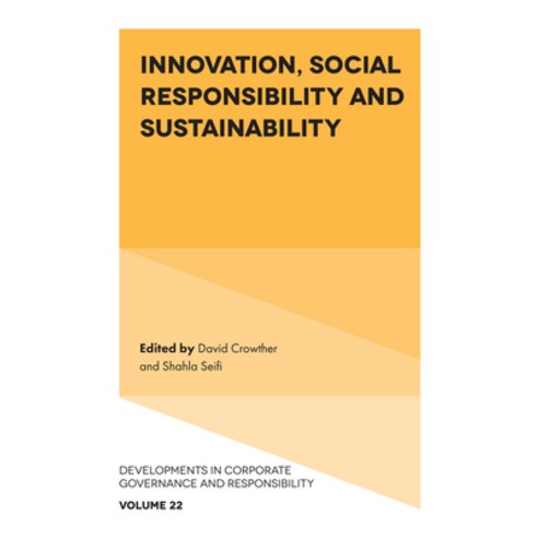 (영문도서) Innovation Social Responsibility and Sustainability Hardcover, Emerald Publishing Limited, English, 9781837974634