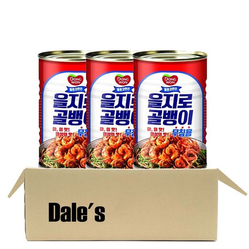 데일즈기획 동원 을지로 골뱅이, 3개, 300g